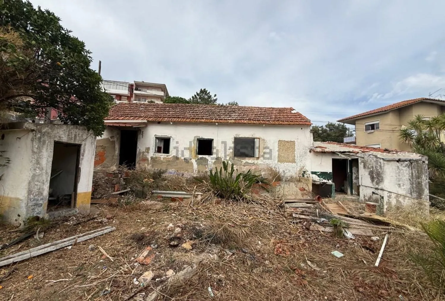The house as it is today, before renovation