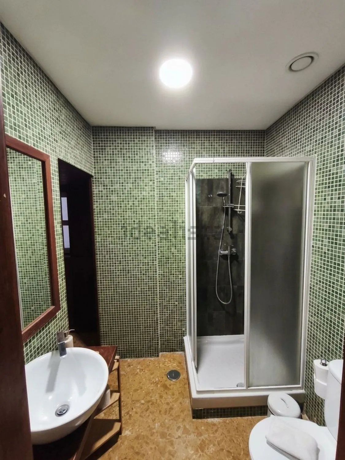 Bathroom with a shower
